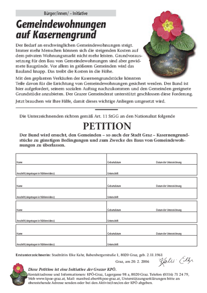 Herunterladen: Petition_Gemeindewohungen06.pdf Dateivorschau: Petition_Gemeindewohungen06.pdf